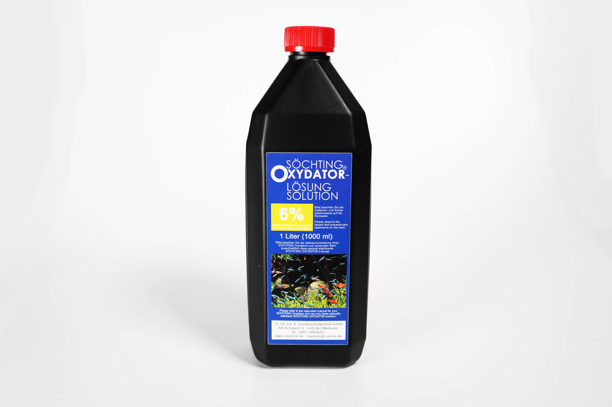Söchting Oxydator Lösung 6% 1L – Sauerstoff fürs Aquarium