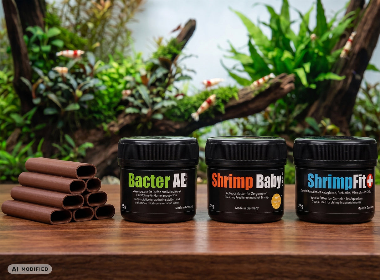 Baby Shrimp Food Starter Set