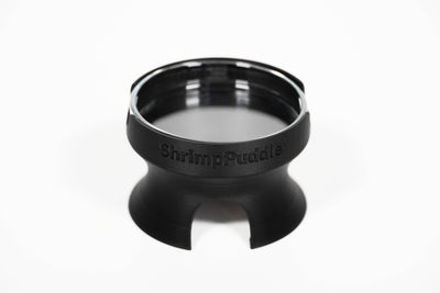 SP pet bowl holder with cave (with glass bowl)