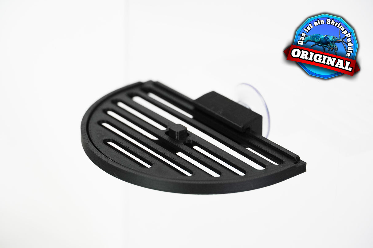 ShrimpPuddle Moospad Halbrund mit Saugnapfhalter – Moosgitter für Garnelen (Bild 2)