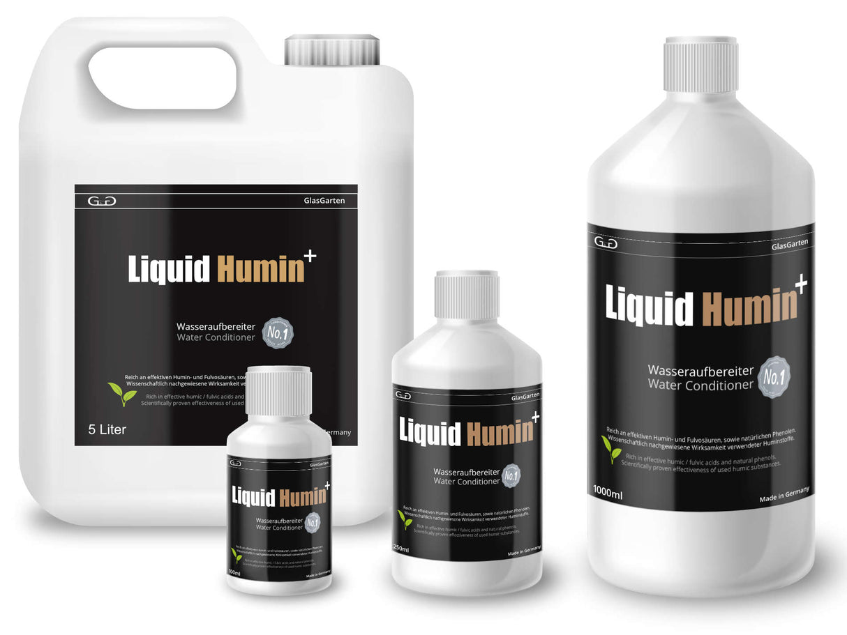 GlasGarten Liquid Humin+ – Schwarzwasser flüssig