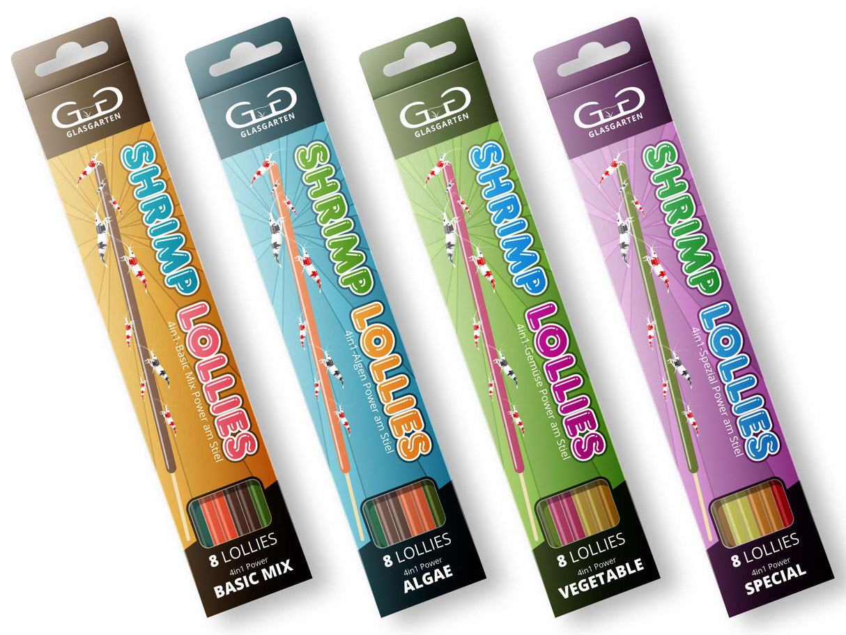 GlasGarten Shrimp Lollies 4in1 Power – Snack für Garnelen