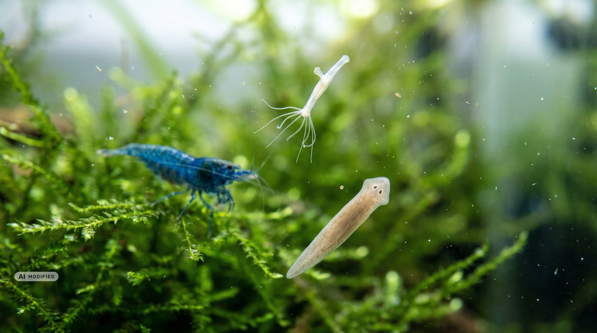 Planarien & Hydra im Garnelenaquarium: Erkennen, bekämpfen – oder entspannt bleiben?
