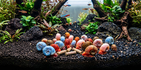 Posthornschnecken im Aquarium: Farbenvielfalt, Haltung und Pflege