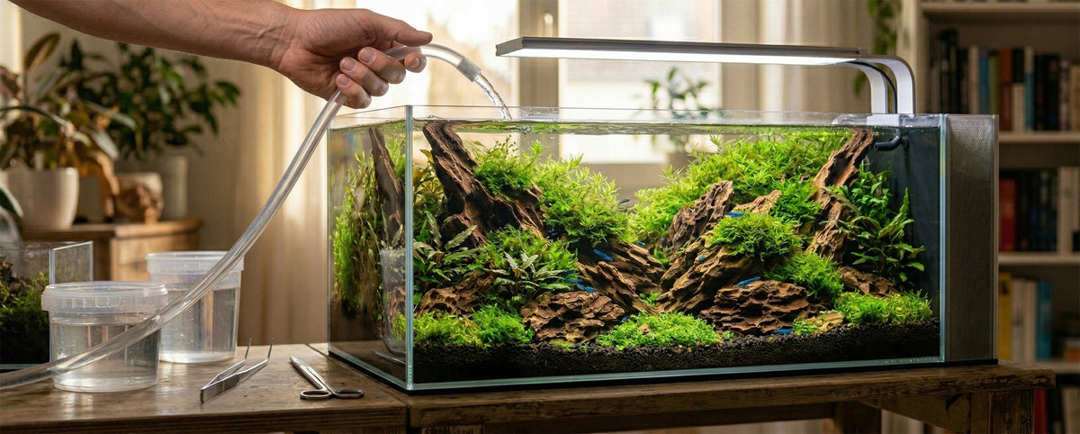 Wasserwechsel im Aquarium: Notwendiges Übel oder individuelles Werkzeug?