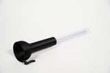 ShrimpPuddle Futterrohr mit Trichter – Glas-Futterstelle (Bild 2)