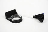 ShrimpPuddle Futter-Station Pro Bundle – Scheibenhalter mit Futterrohr 2.0
