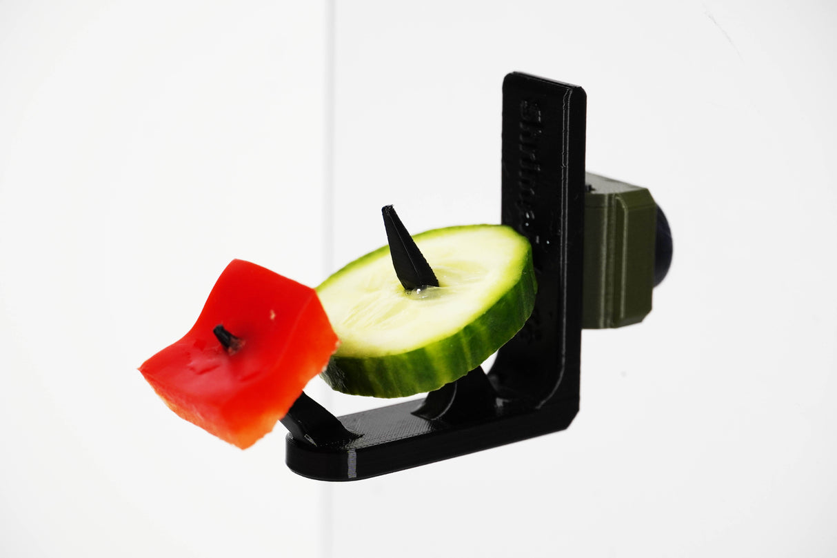 ShrimpPuddle Magnet Gemüsespieß – Frischfutter-Halter