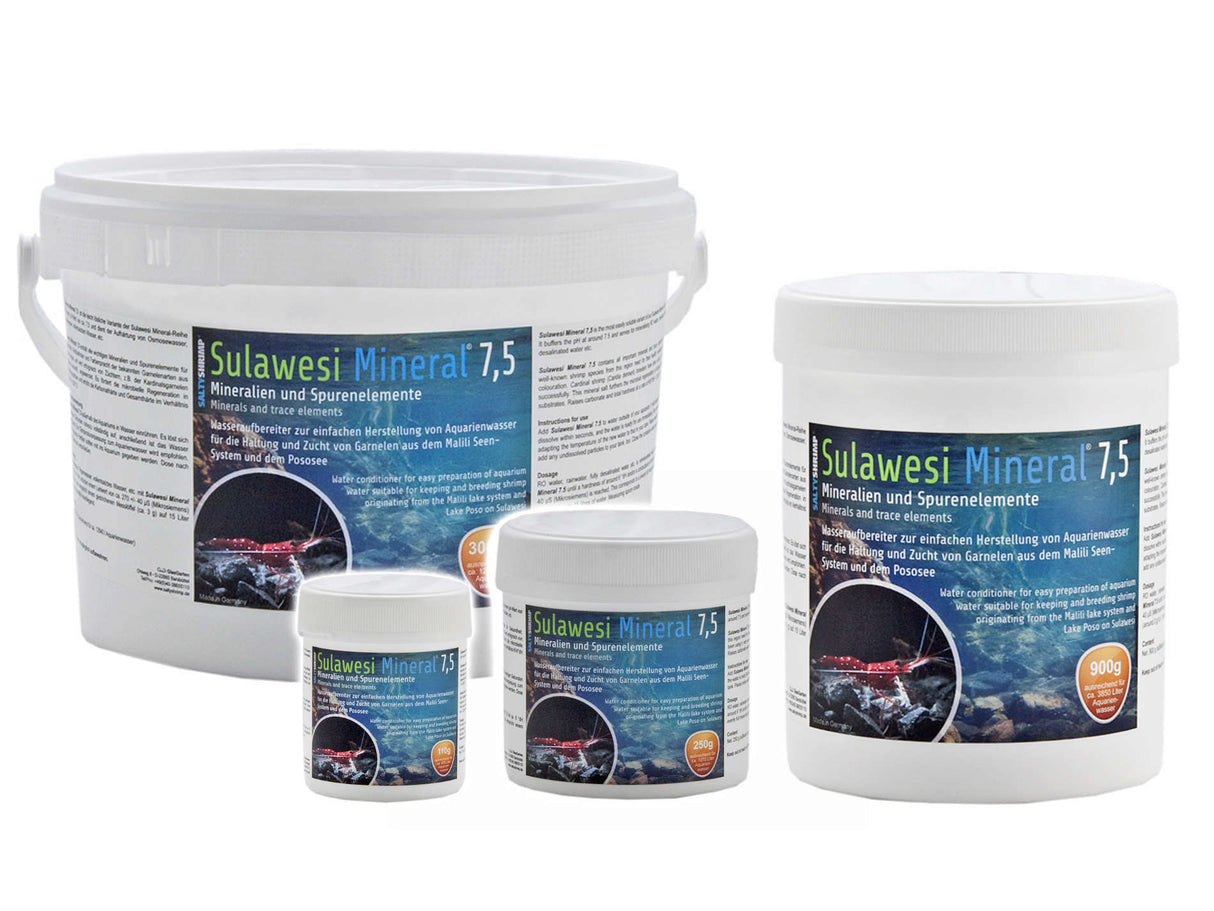SaltyShrimp Sulawesi Mineral 7.5 – Aufsalz für Garnelen